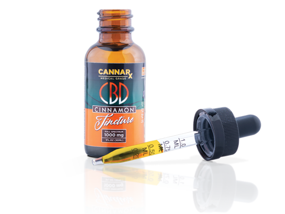 cannarx cbd cinnamon tincutres 1000mg